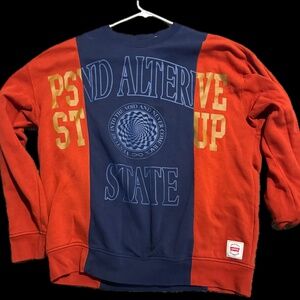 Levi's Red Found Parts Crewneck Sweatshirt